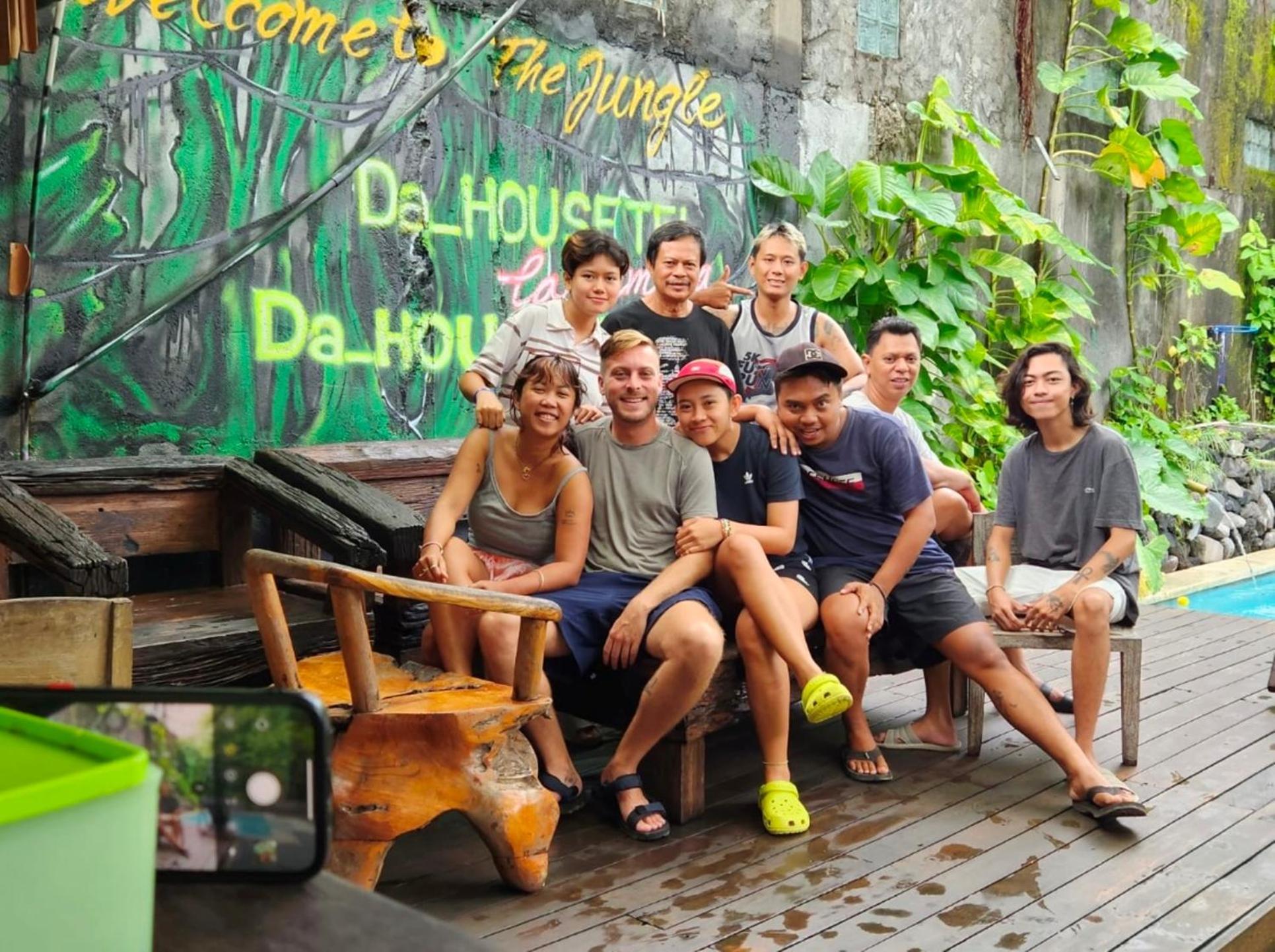 Da Housetel Kuta Hostel Kuta Lombok Buitenkant foto